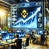Incremento en las operaciones de altcoins en Binance