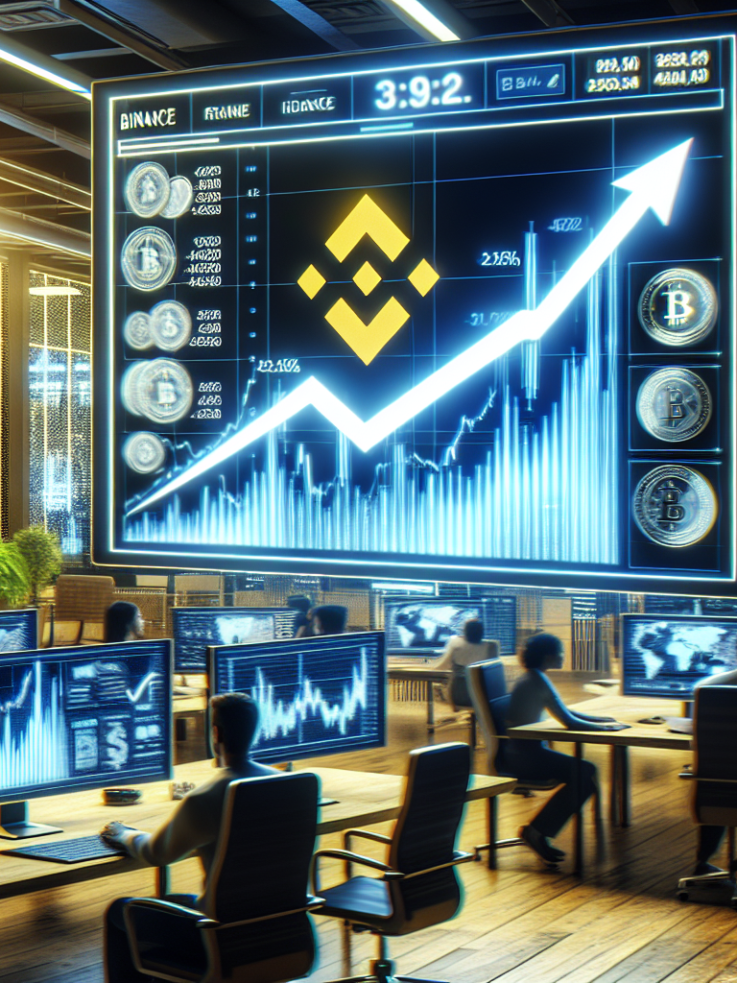 Incremento en las operaciones de altcoins en Binance
