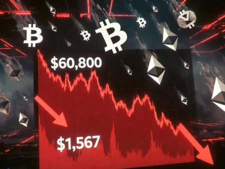 Crisis Cripto Junio 2026: Bitcoin Cae a $60.800 y Ethereum a $1.567 — Peor Semana Desde FTX